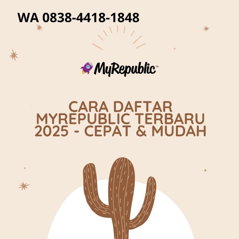 Cara Daftar MyRepublic
