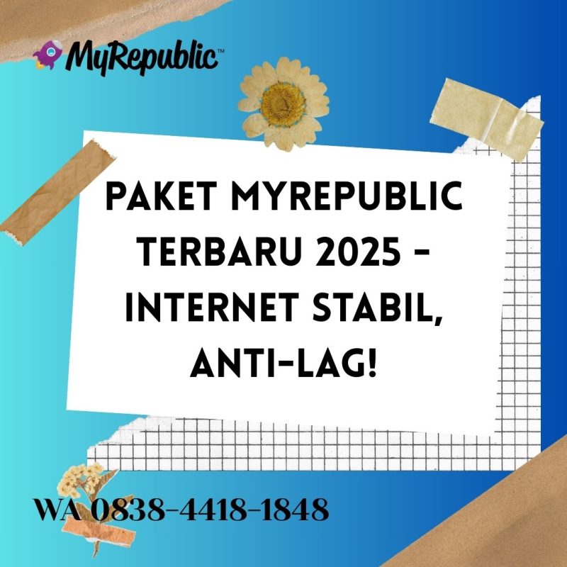 Paket MyRepublic Terbaru